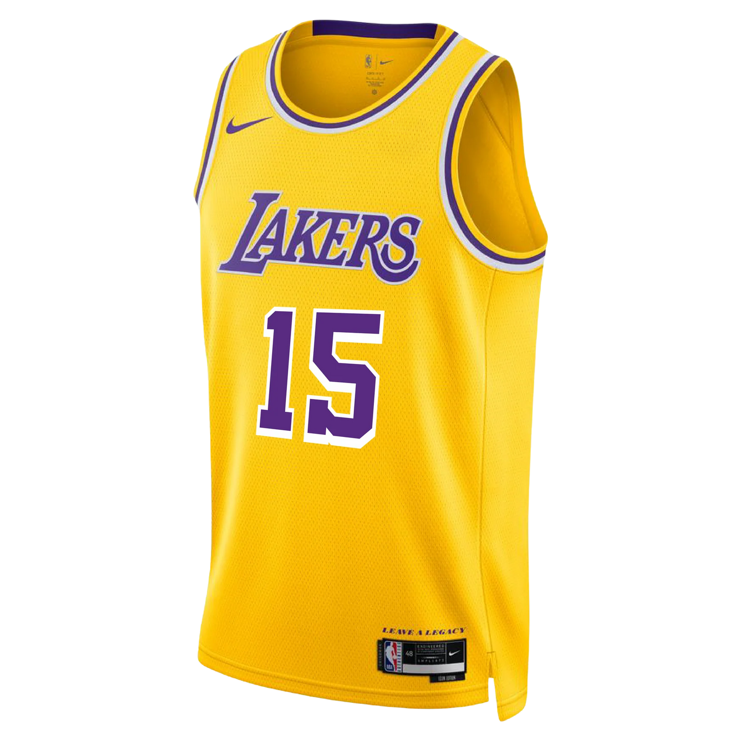 Austin Reaves #15 Los Angeles Lakers Yellow Icon Jersey