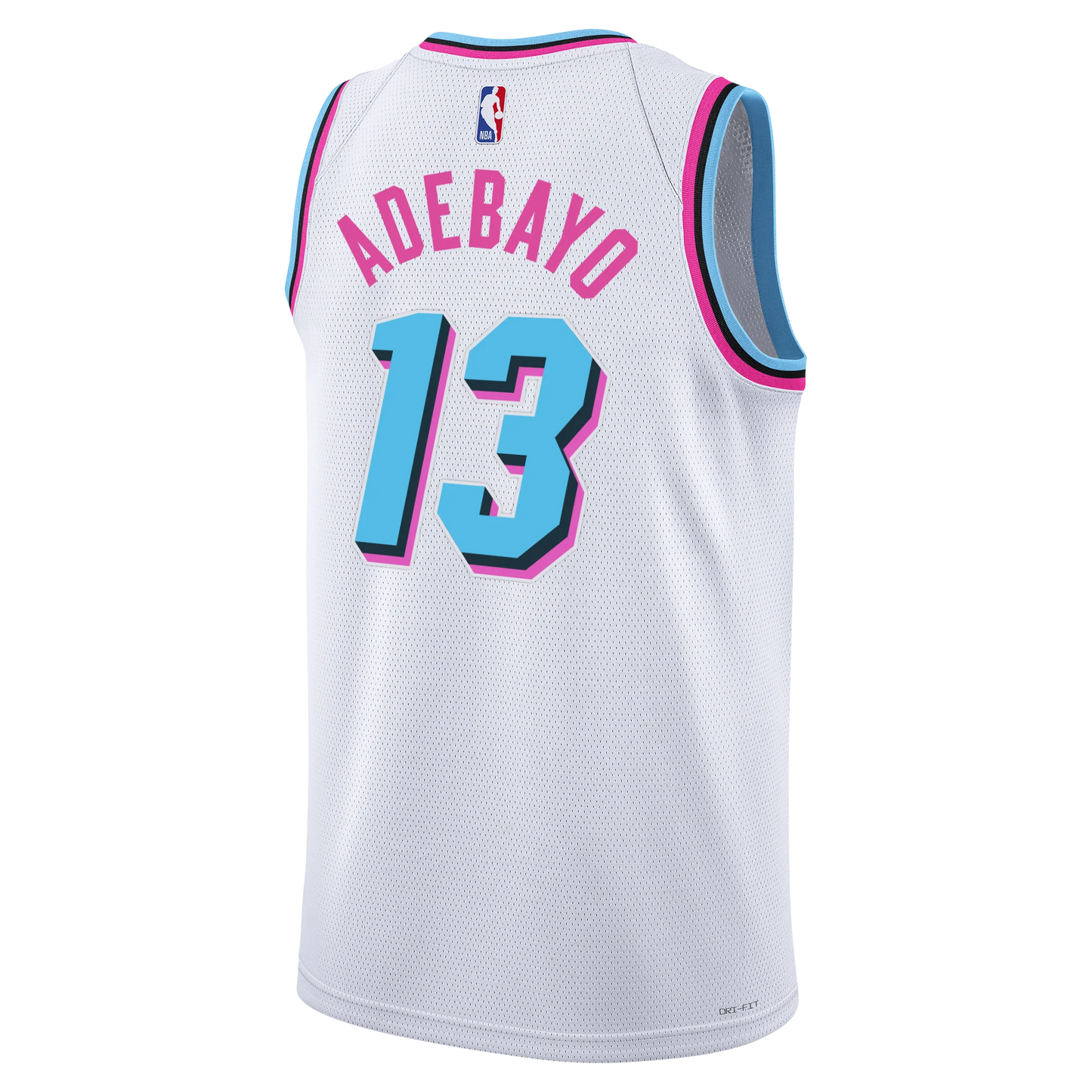 Bam Adebayo #13 Miami Heat White City Edition Jersey