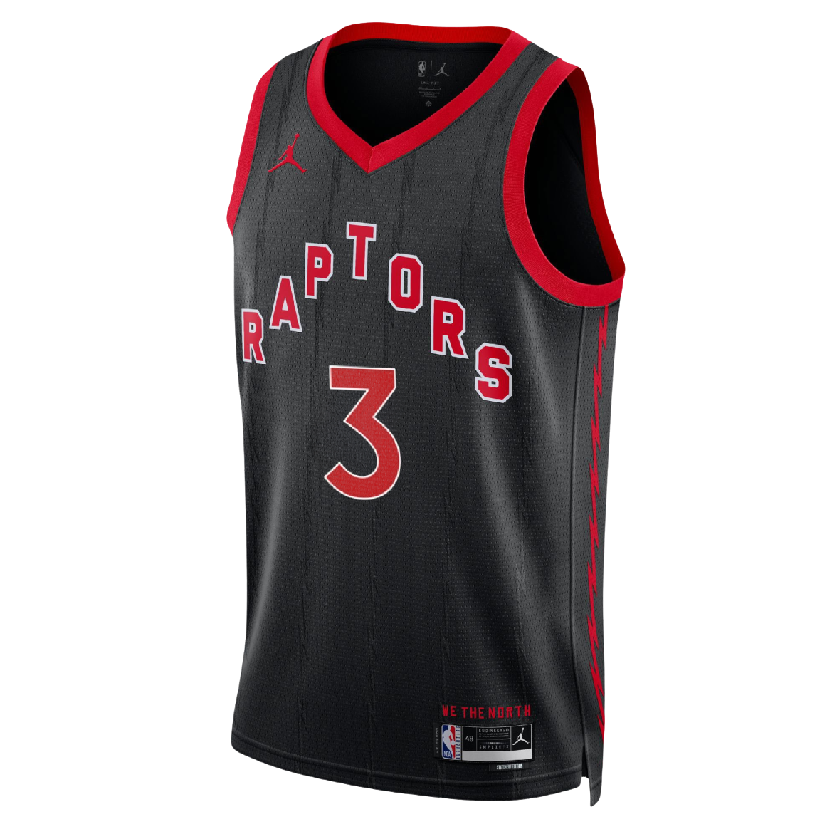 Brandon Ingram #3 Toronto Raptors Black Statement Jersey