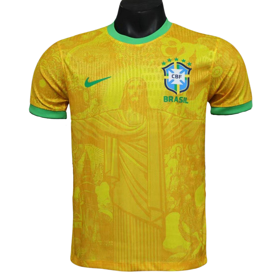 Brazil National Soccer Team x Christ the Redeemer Special Edition Authentic Jersey