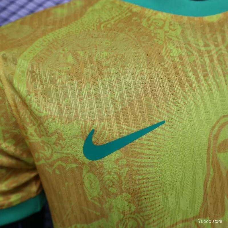 Brazil National Soccer Team x Christ the Redeemer Special Edition Authentic Jersey