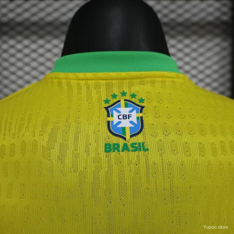 Brazil National Soccer Team x Christ the Redeemer Special Edition Authentic Jersey