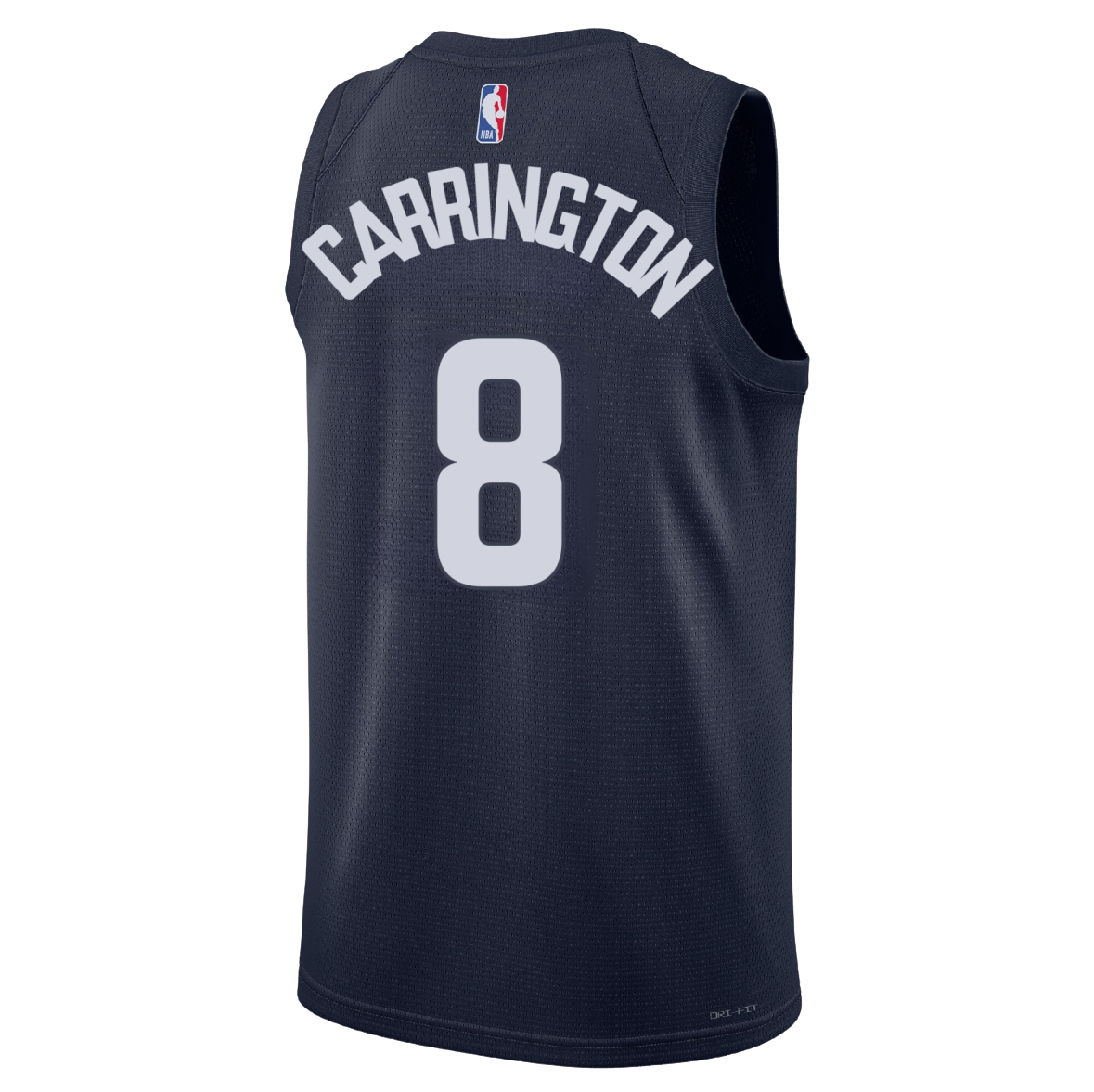 Bub Carrington #8 Washington Wizards Blue Statement Jersey