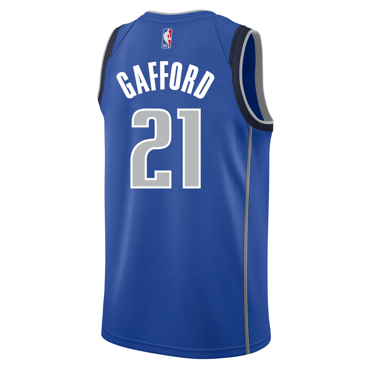 Daniel Gafford #21 Dallas Mavericks Blue Icon Jersey