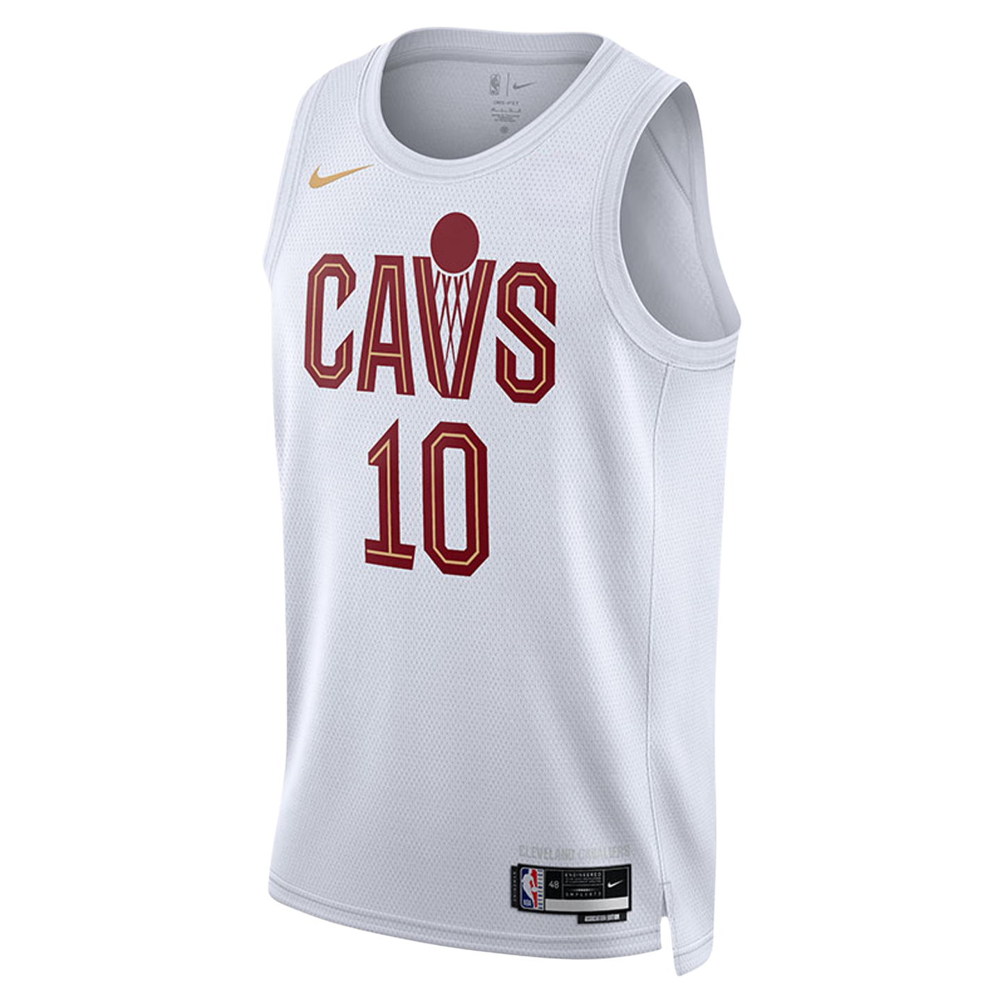 Darius Garland #10 Cleveland Cavaliers White Association Jersey