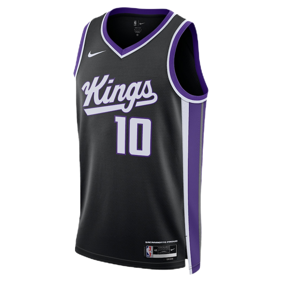DeMar DeRozan #10 Sacramento Kings Black Icon Jersey
