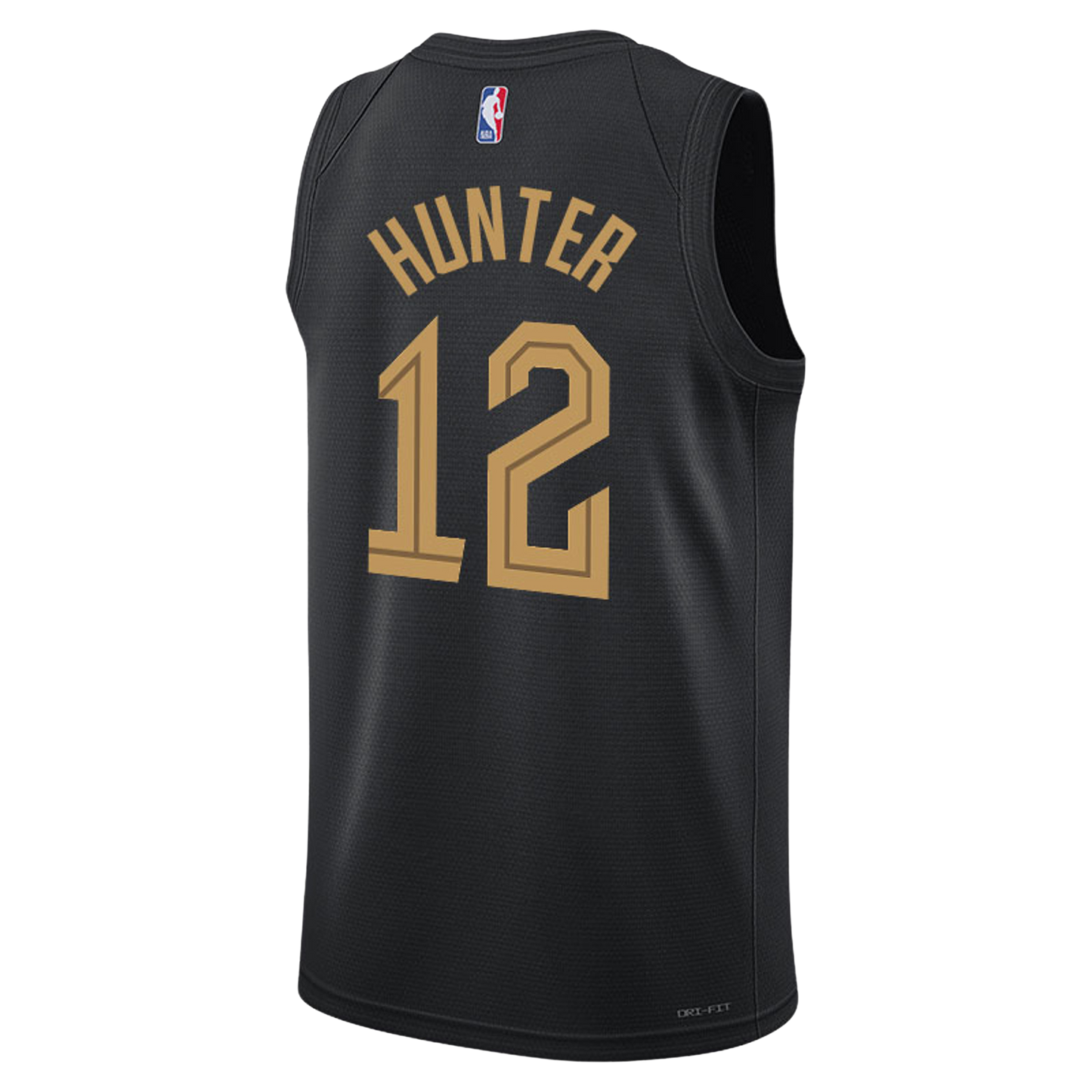 De'Andre Hunter #12 Cleveland Cavaliers Black Statement Jersey