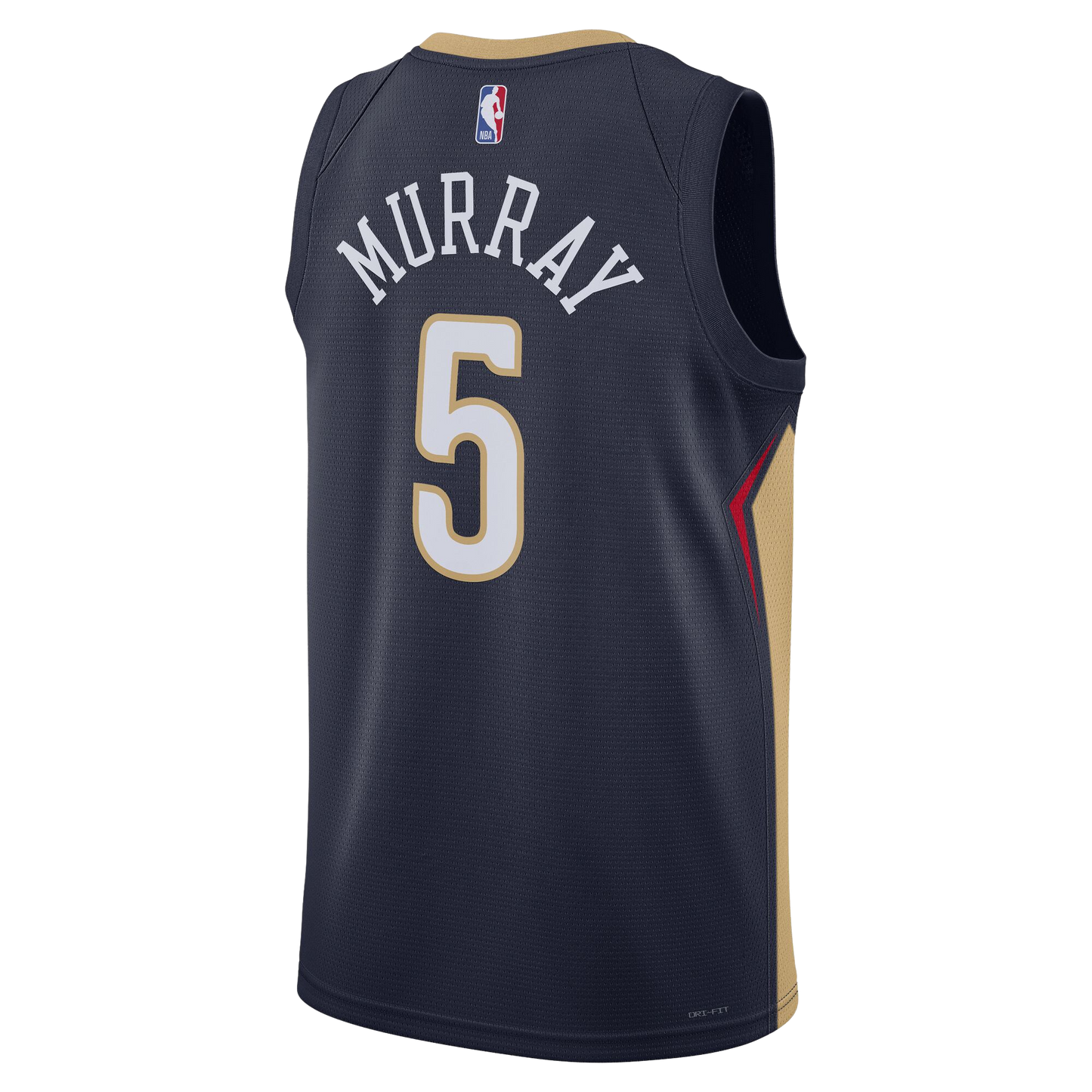 Dejounte Murray #5 New Orleans Pelicans Navy Icon Jersey