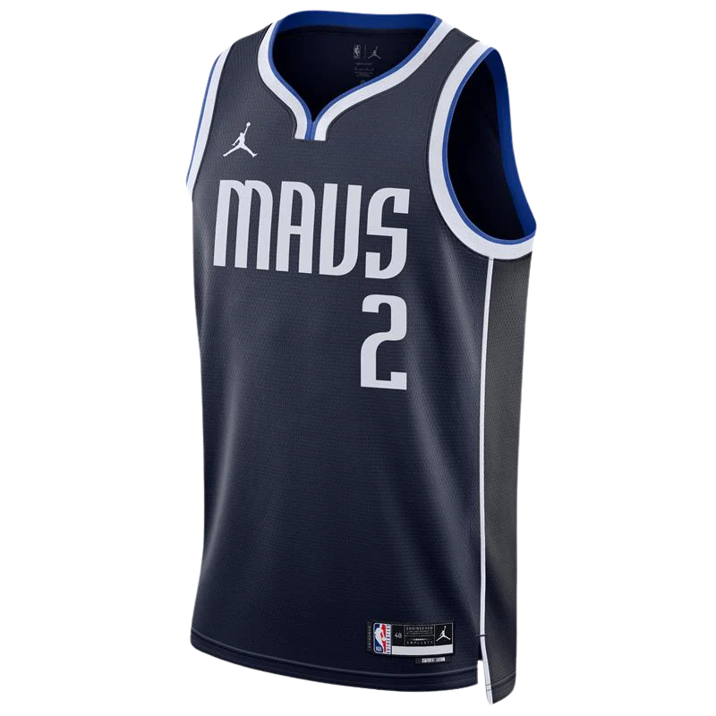 Dereck Lively II #2 Dallas Mavericks Navy Statement Jersey