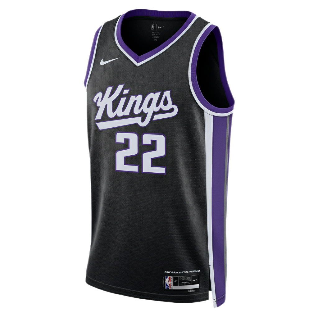 Devin Carter #22 Sacramento Kings Black Icon Jersey