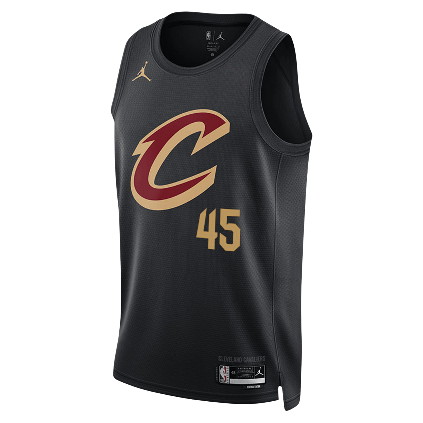Donovan Mitchell #45 Cleveland Cavaliers Black Statement Jersey