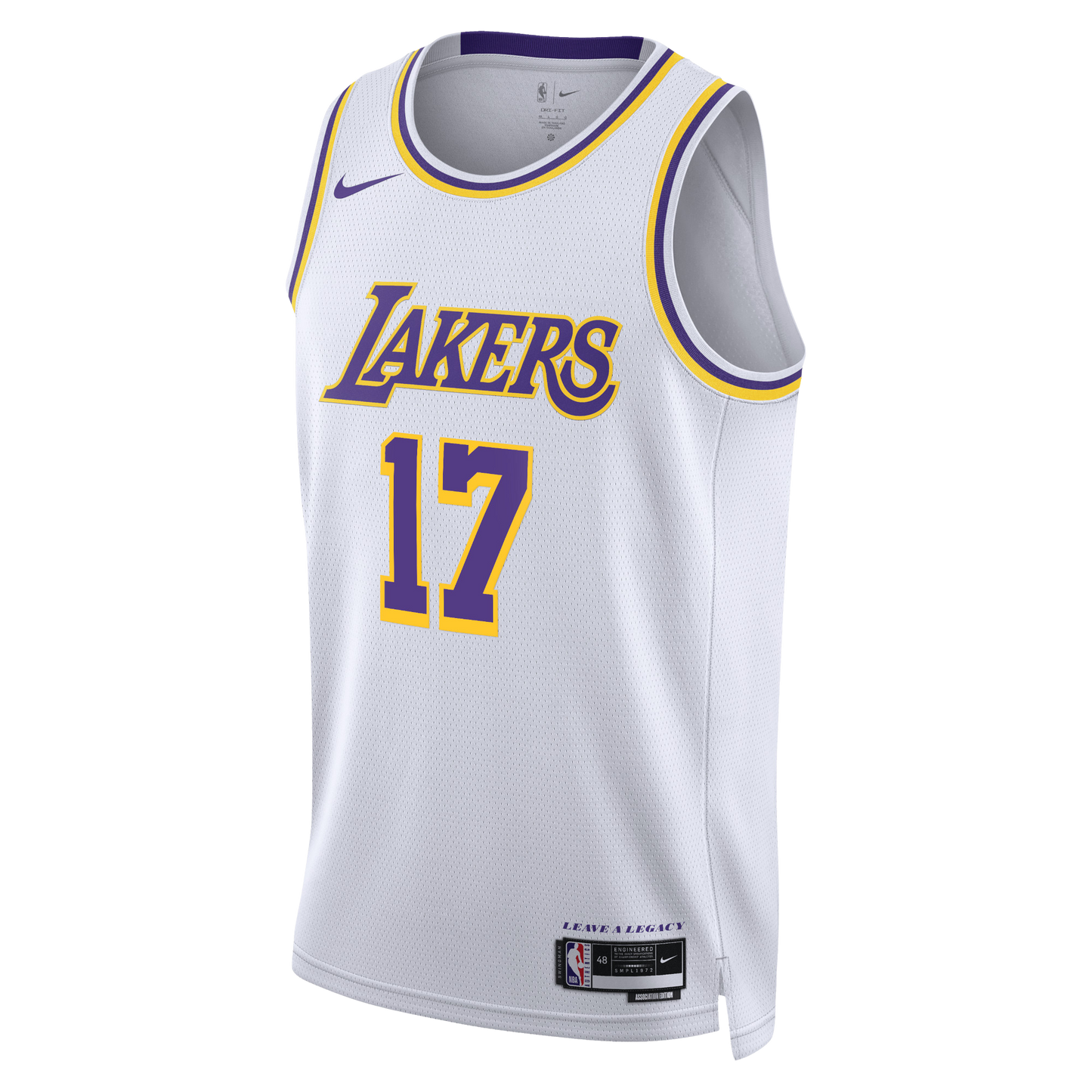 Dorian Finney-Smith #17 Los Angeles Lakers White Association Jersey