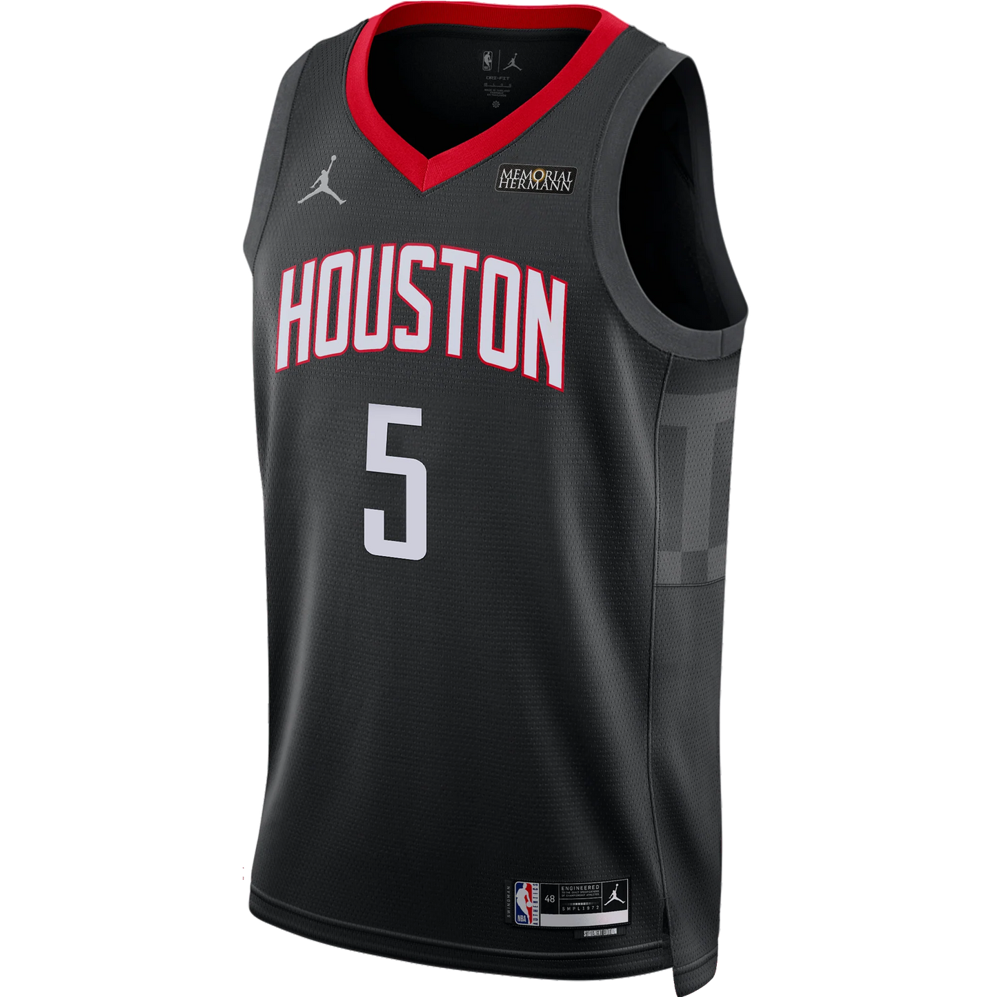 Fred VanVleet #5 Houston Rockets Black Statement Jersey