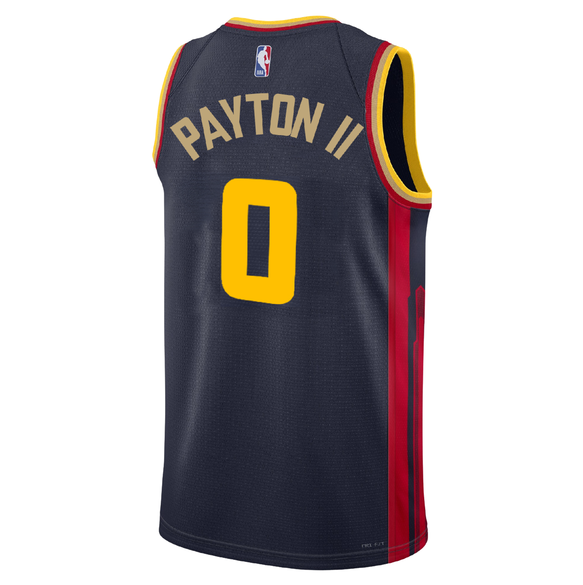 Gary Payton II #0 Golden State Warriors Navy City Edition Jersey