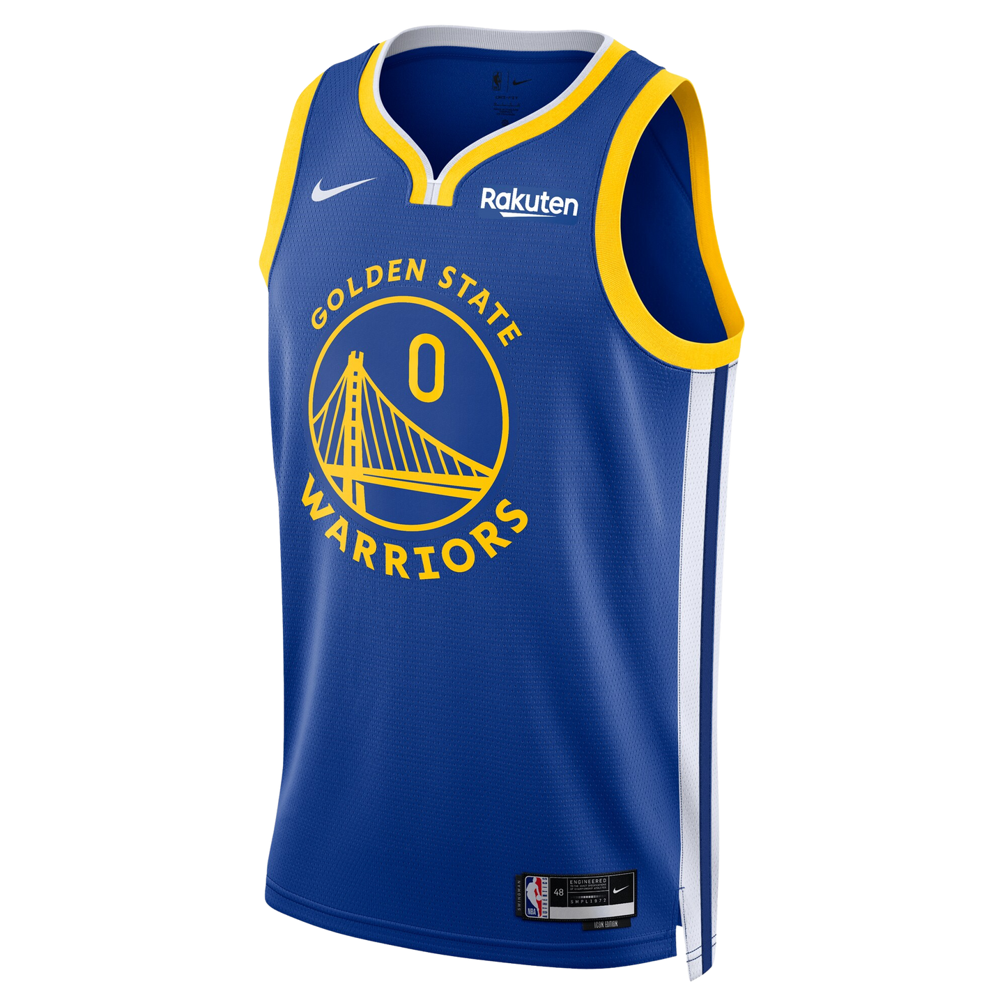 Gary Payton II #0 Golden State Warriors Royal Blue Icon Jersey