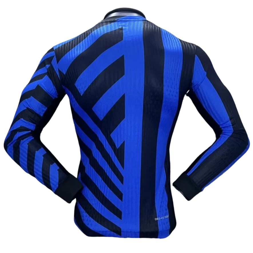 Inter Milan 24/25 Home Long Sleeve Soccer Jersey