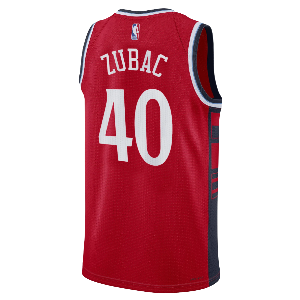 Ivica Zubac #40 LA Clippers Red Statement Jersey