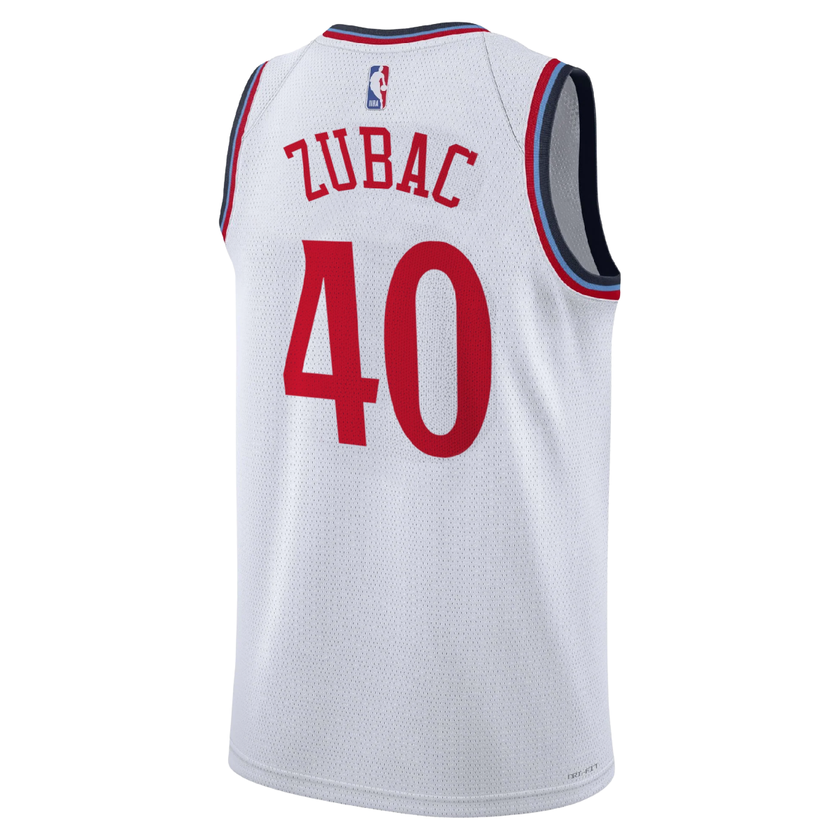Ivica Zubac #40 LA Clippers White Association Jersey