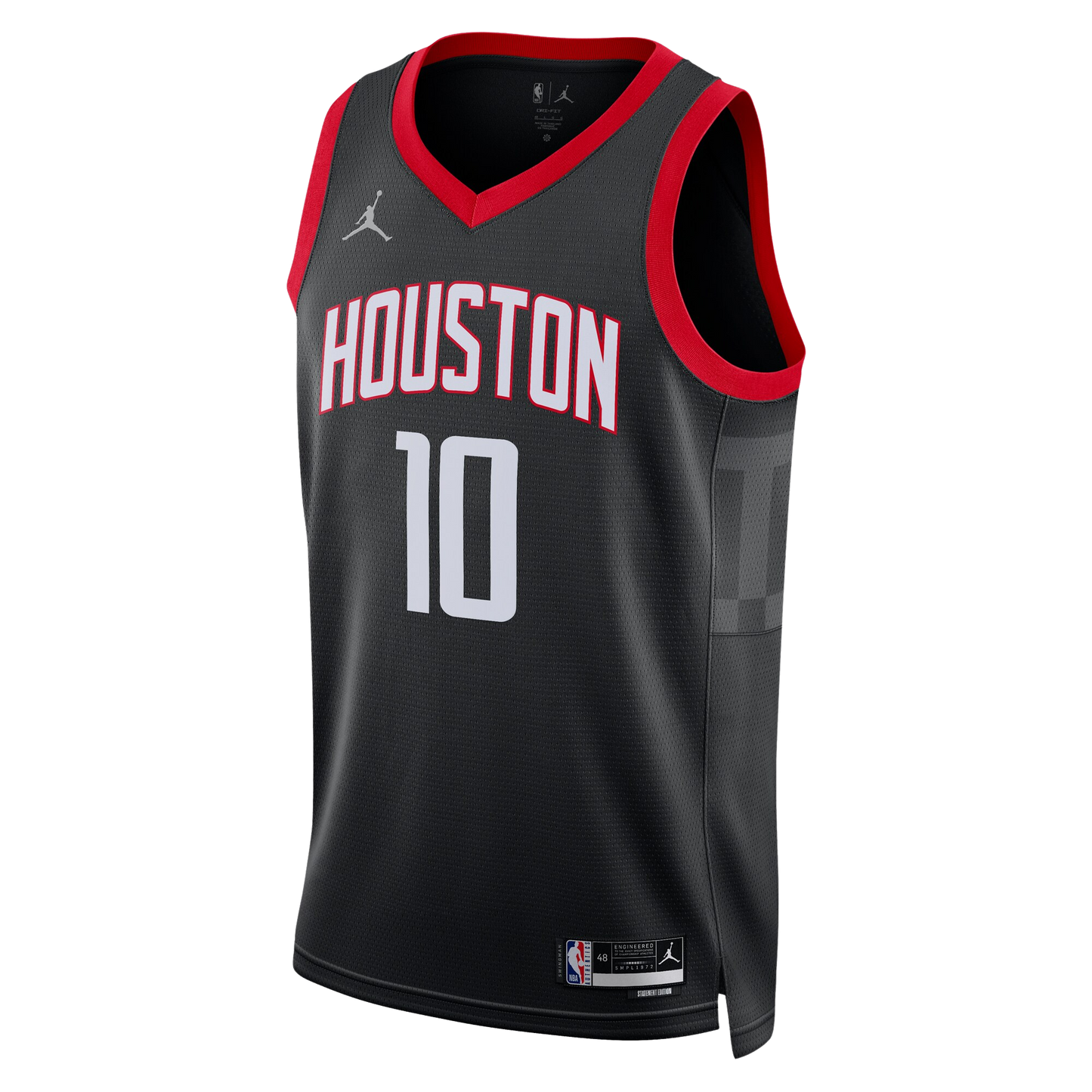 Jabari Smith Jr. #10 Houston Rockets Black Statement Jersey