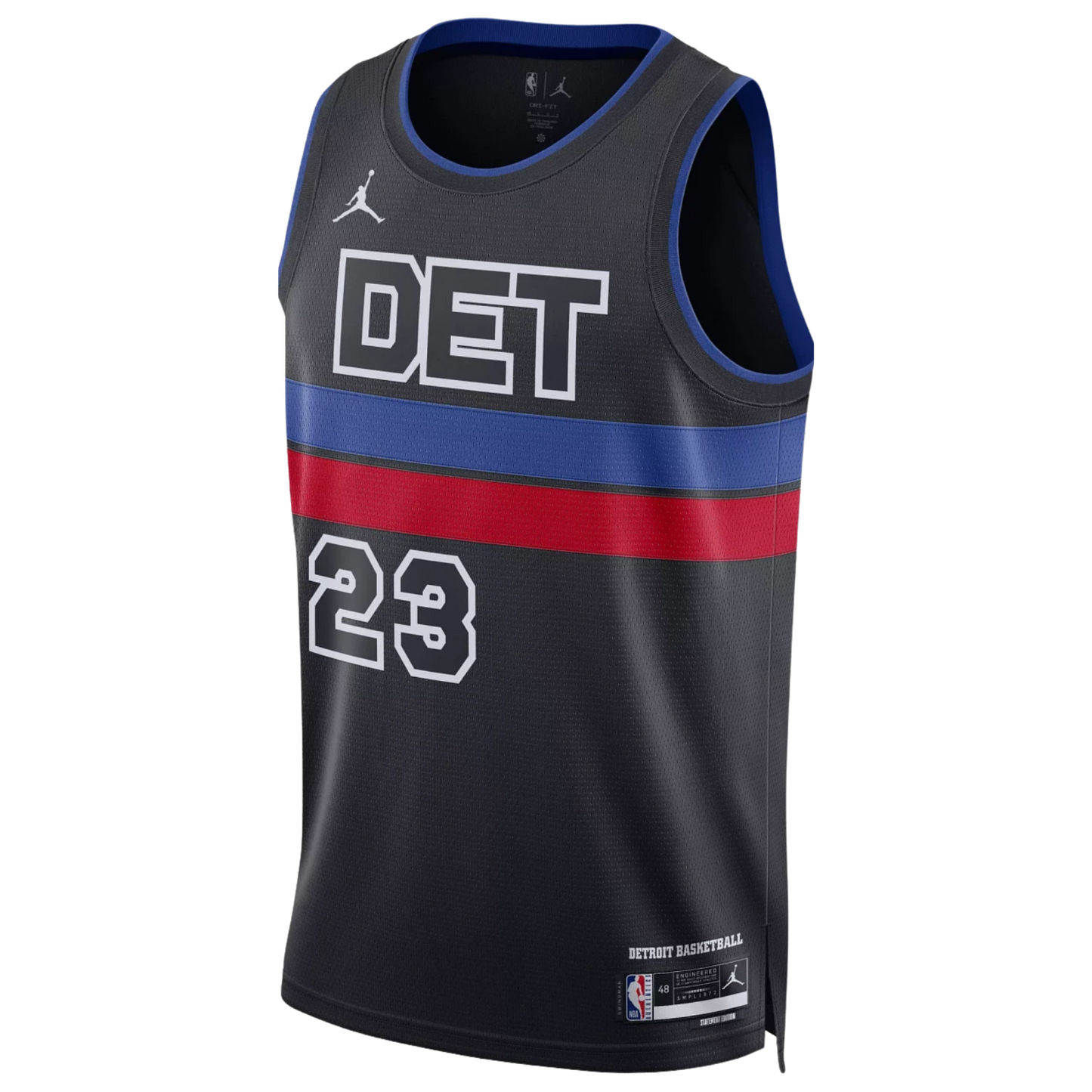 Jaden Ivey #23 Detroit Pistons Black Statement Jersey