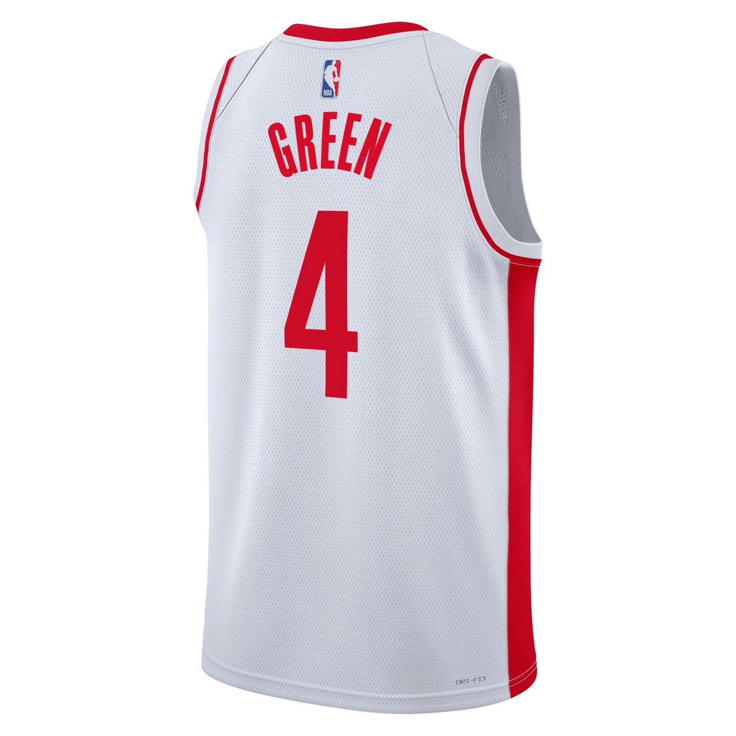 Jalen Green #4 Houston Rockets White Association Jersey