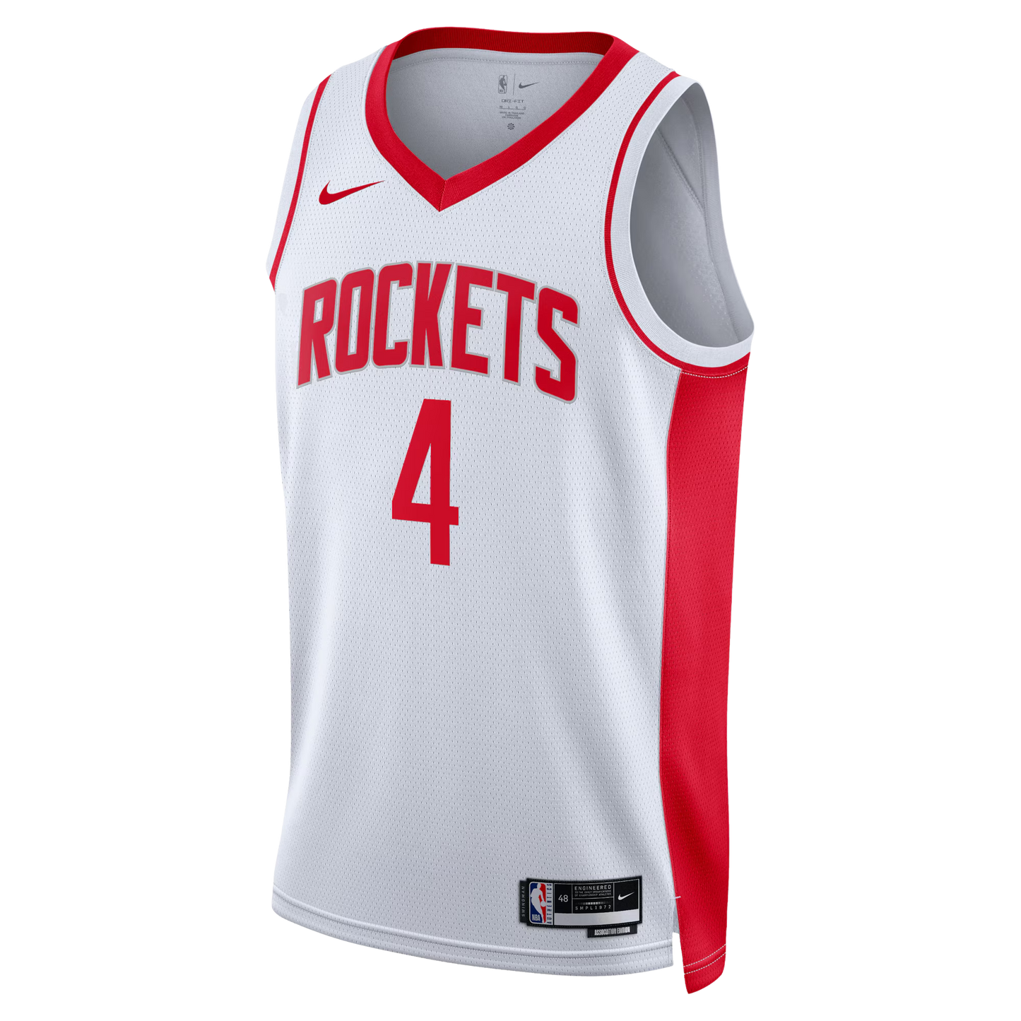 Jalen Green #4 Houston Rockets White Association Jersey