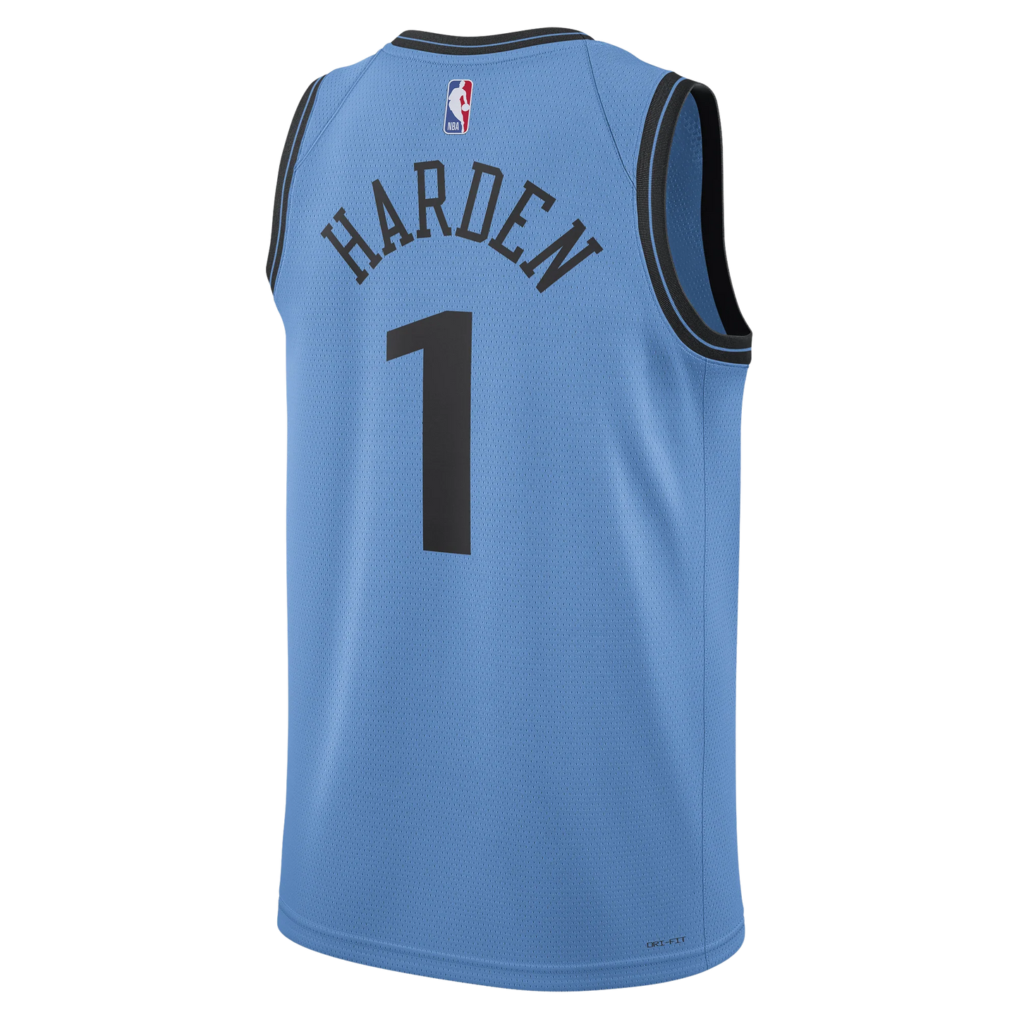 James Harden #1 LA Clippers Light Blue City Edition Jersey