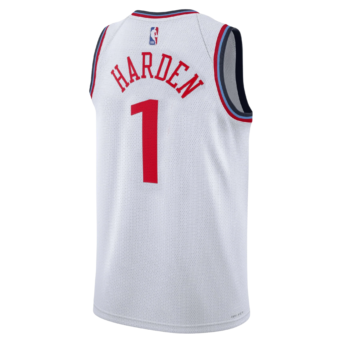 James Harden #1 LA Clippers White Association Jersey