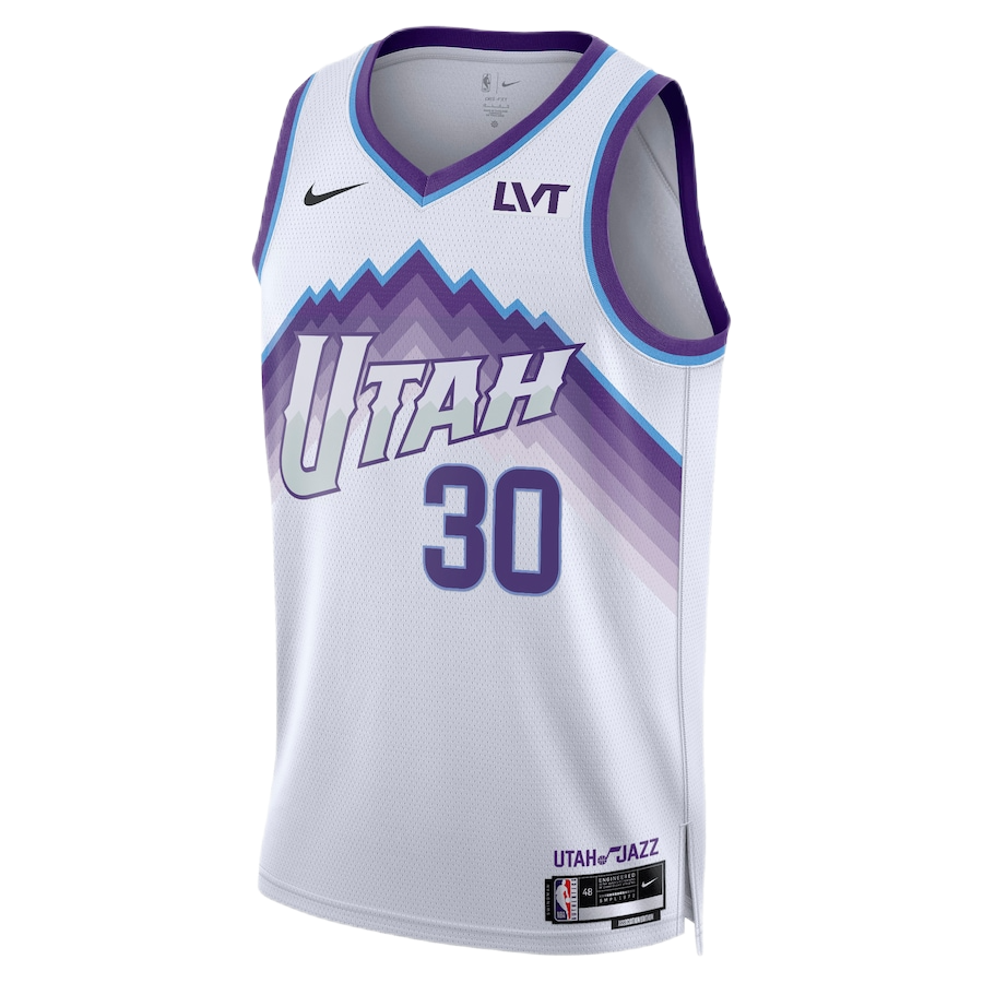 Jusuf Nurkic #30 Utah Jazz White Association Jersey