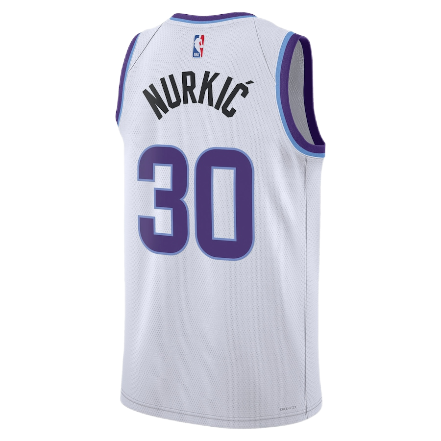 Jusuf Nurkic #30 Utah Jazz White Association Jersey