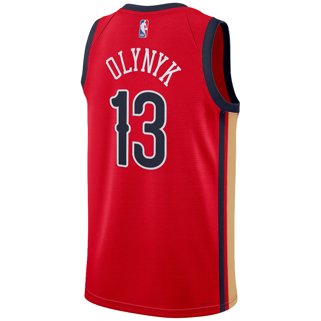 Kelly Olynyk #13 New Orleans Pelicans Red Statement Jersey