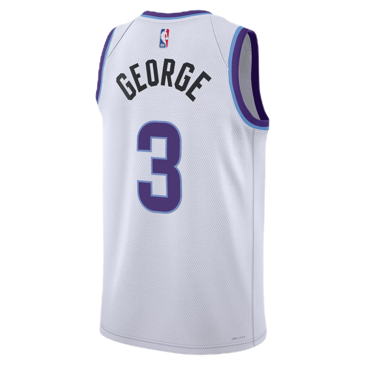 Keyonte George #3 Utah Jazz White Association Jersey