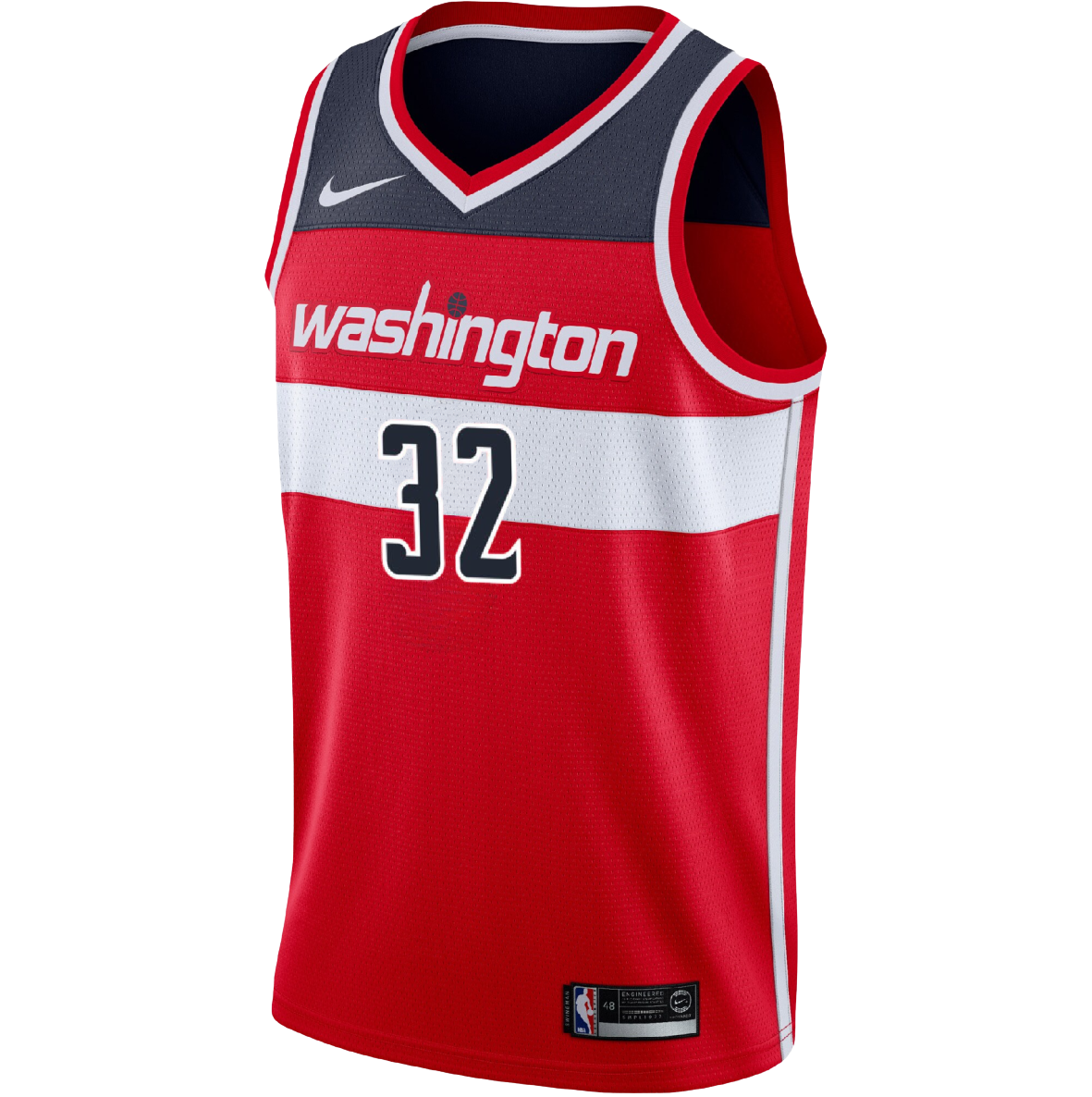 Khris Middleton #32 Washington Wizards Red Icon Jersey