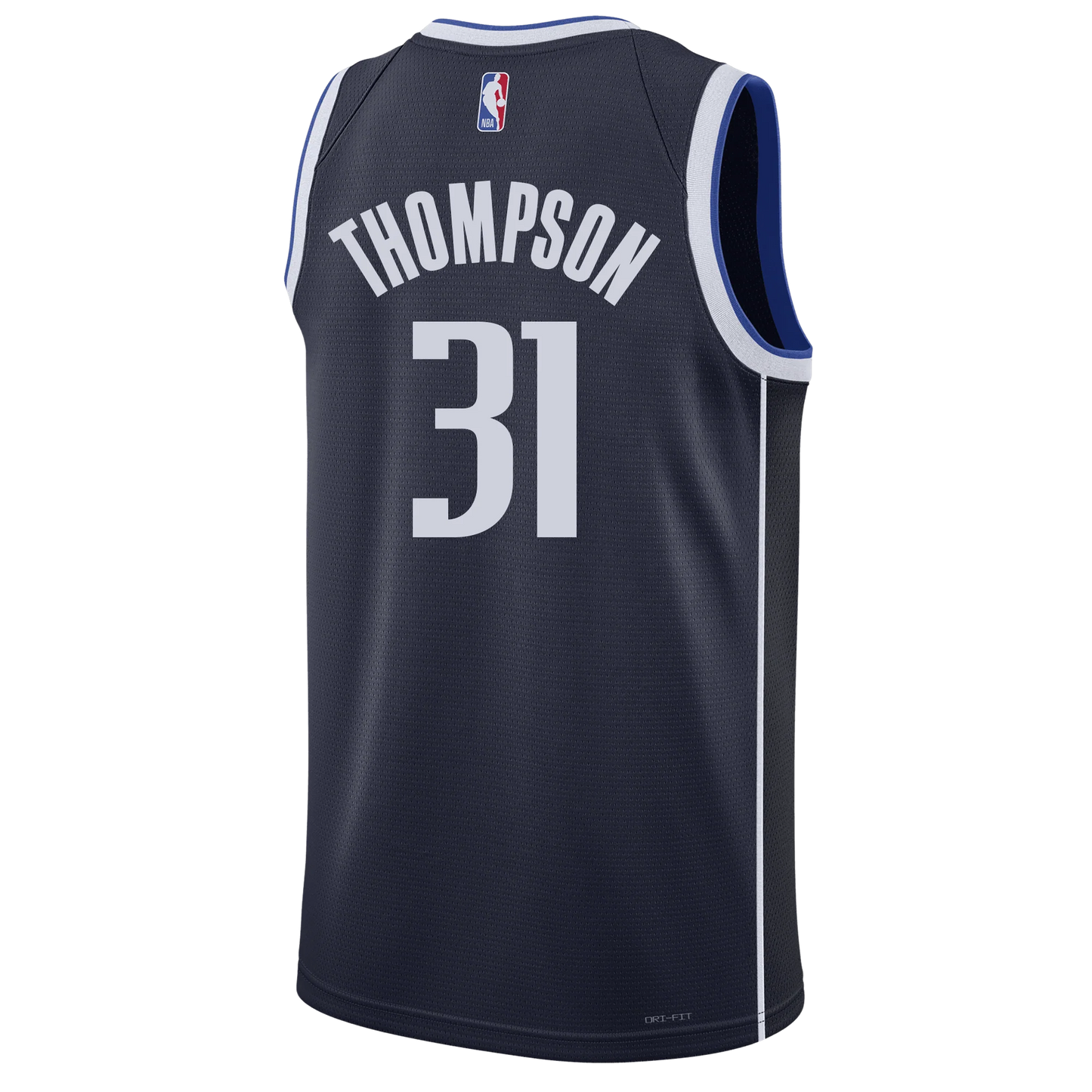 Klay Thompson #31 Dallas Mavericks Navy Statement Jersey