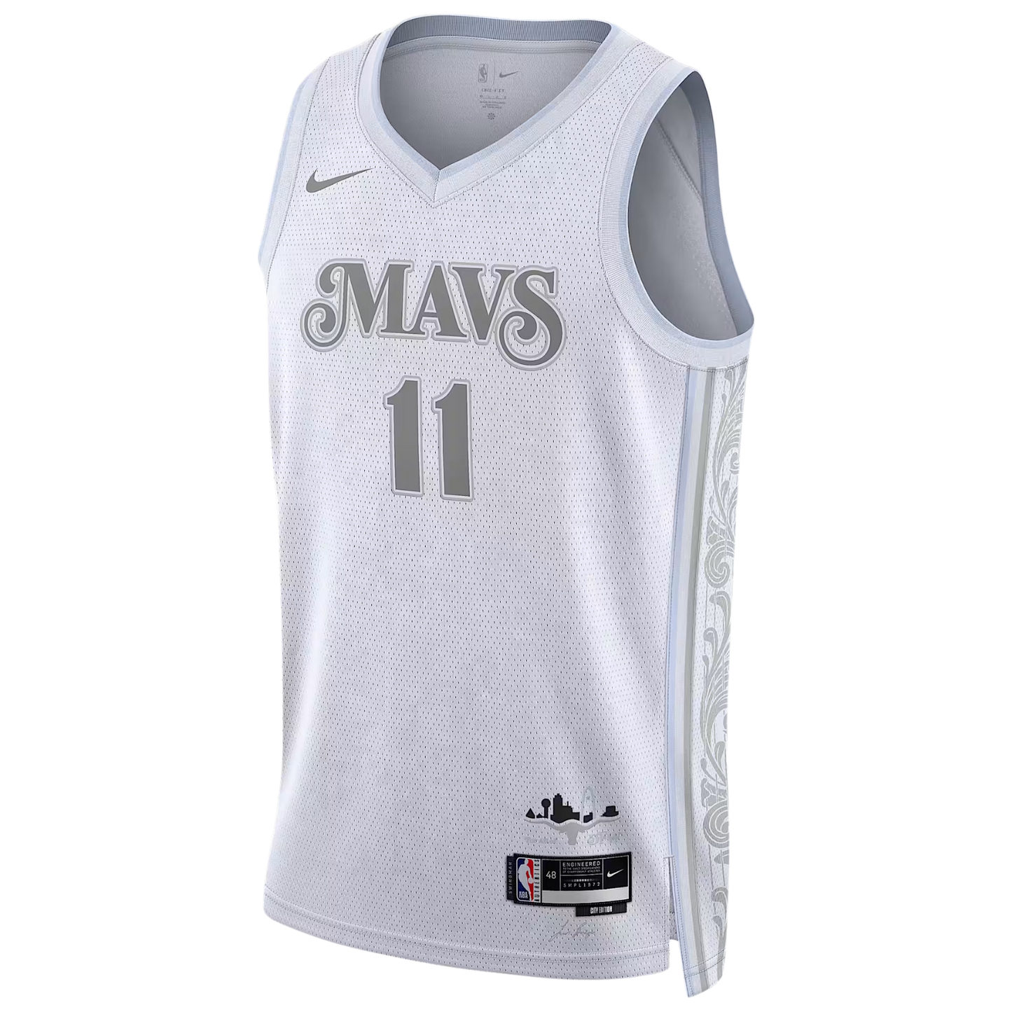 Kyrie Irving #11 Dallas Mavericks White City Edition Jersey