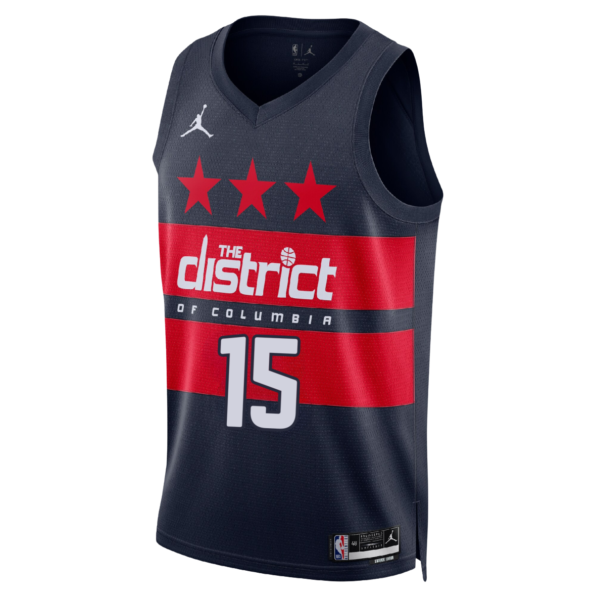 Malcolm Brogdon #15 Washington Wizards Blue Statement Jersey