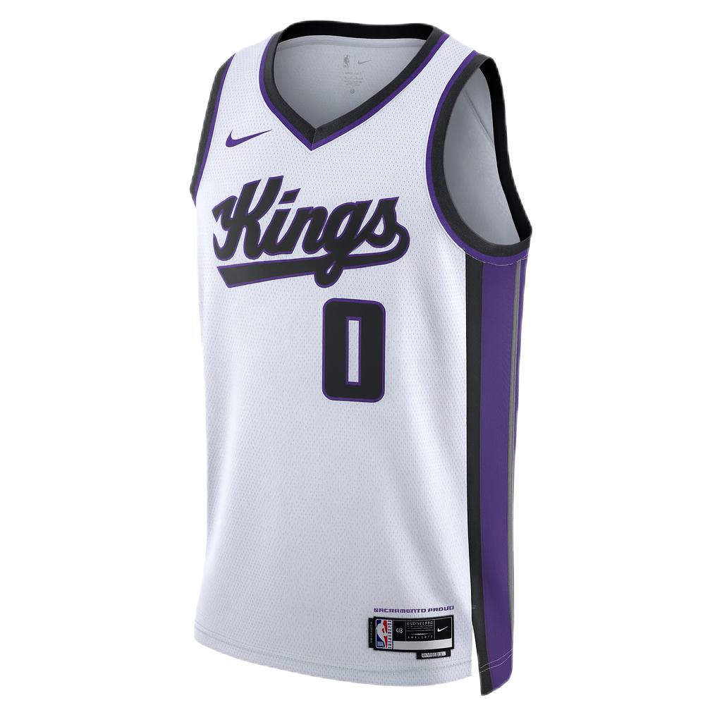 Malik Monk #0 Sacramento Kings White Association Jersey