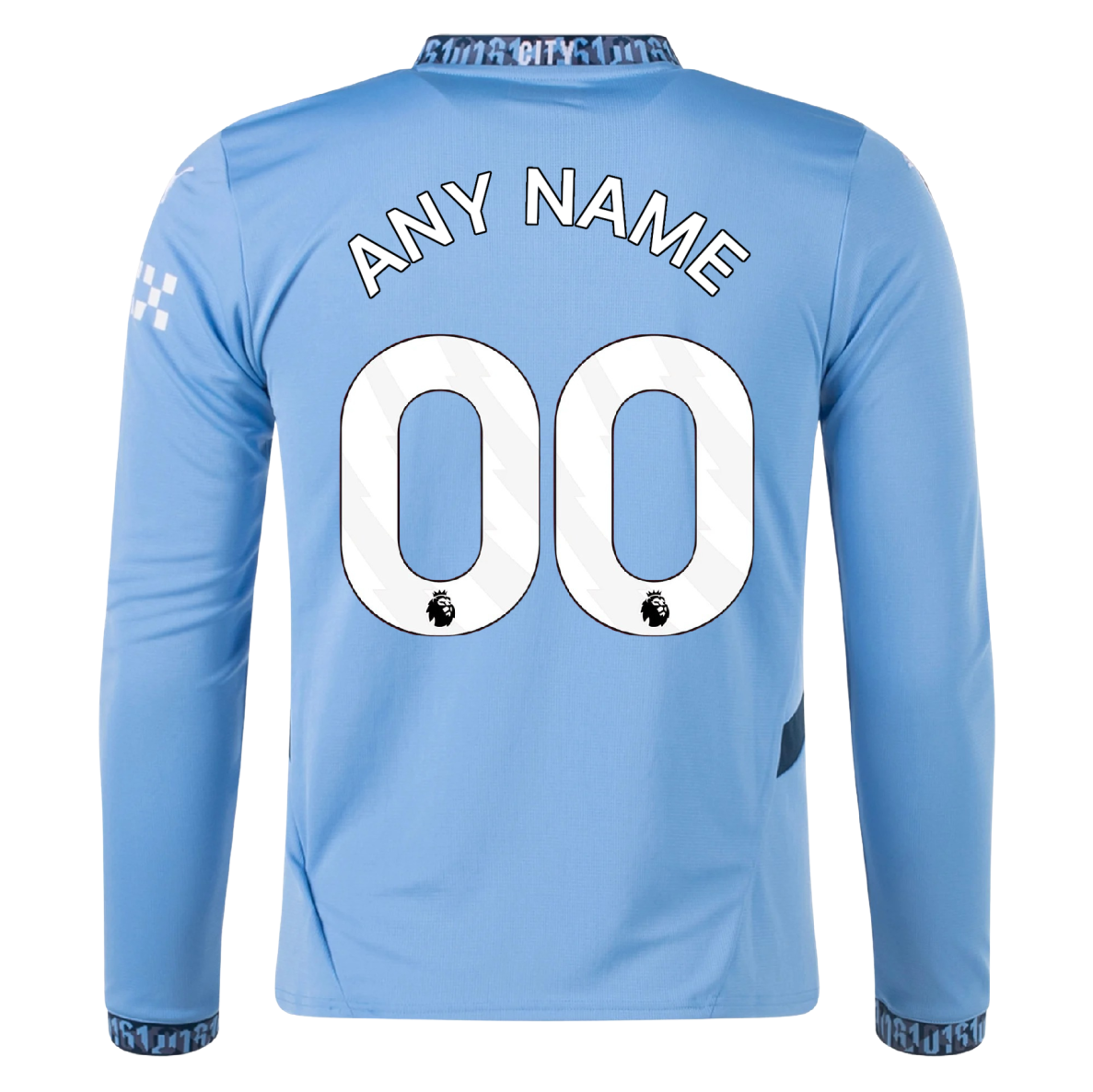 Manchester City 24/25 Home Long Sleeve Soccer Jersey