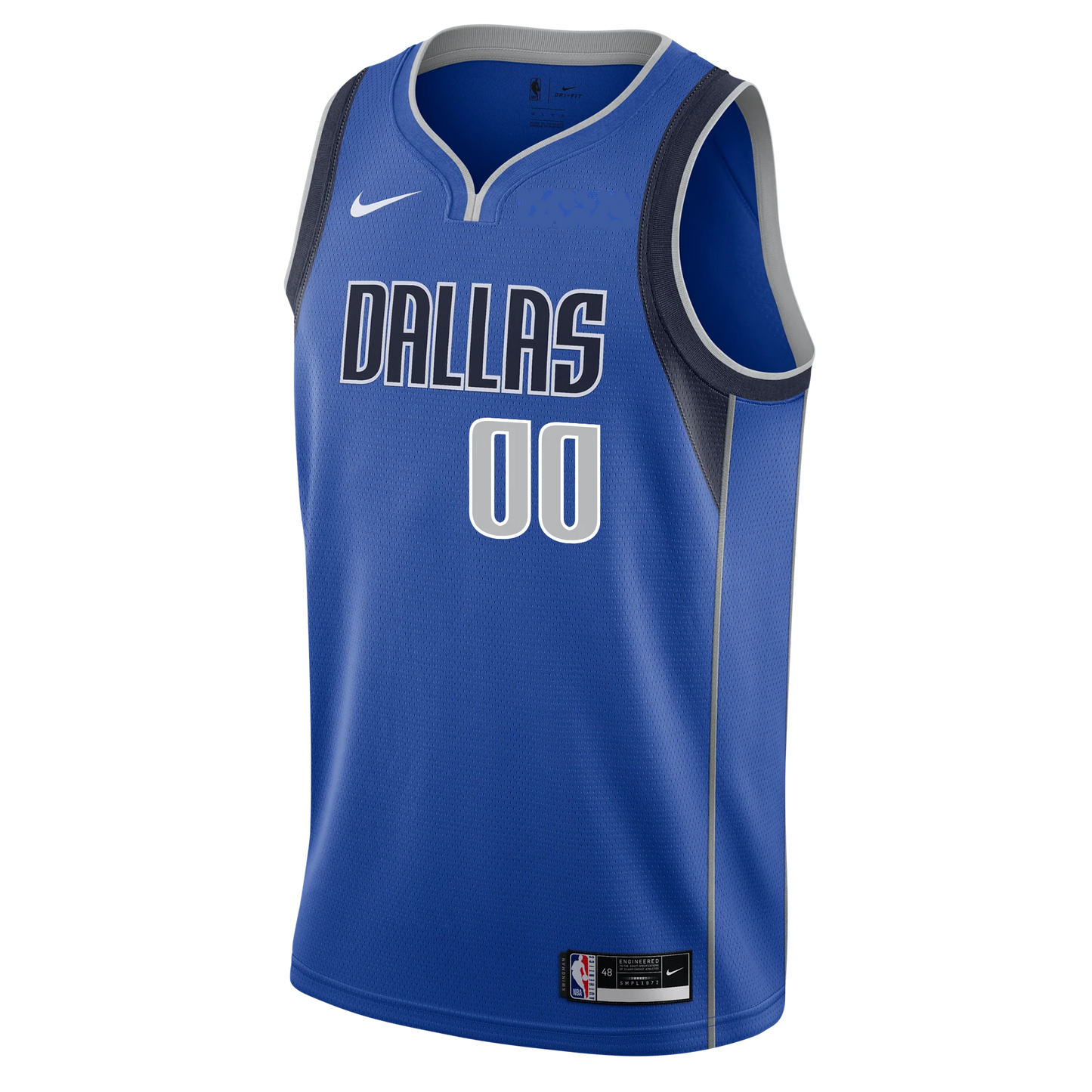 Max Christie #00 Dallas Mavericks Blue Icon Jersey