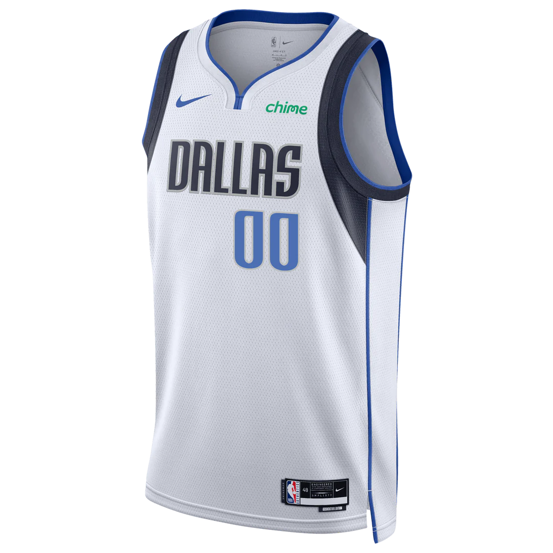 Max Christie #00 Dallas Mavericks White Association Jersey