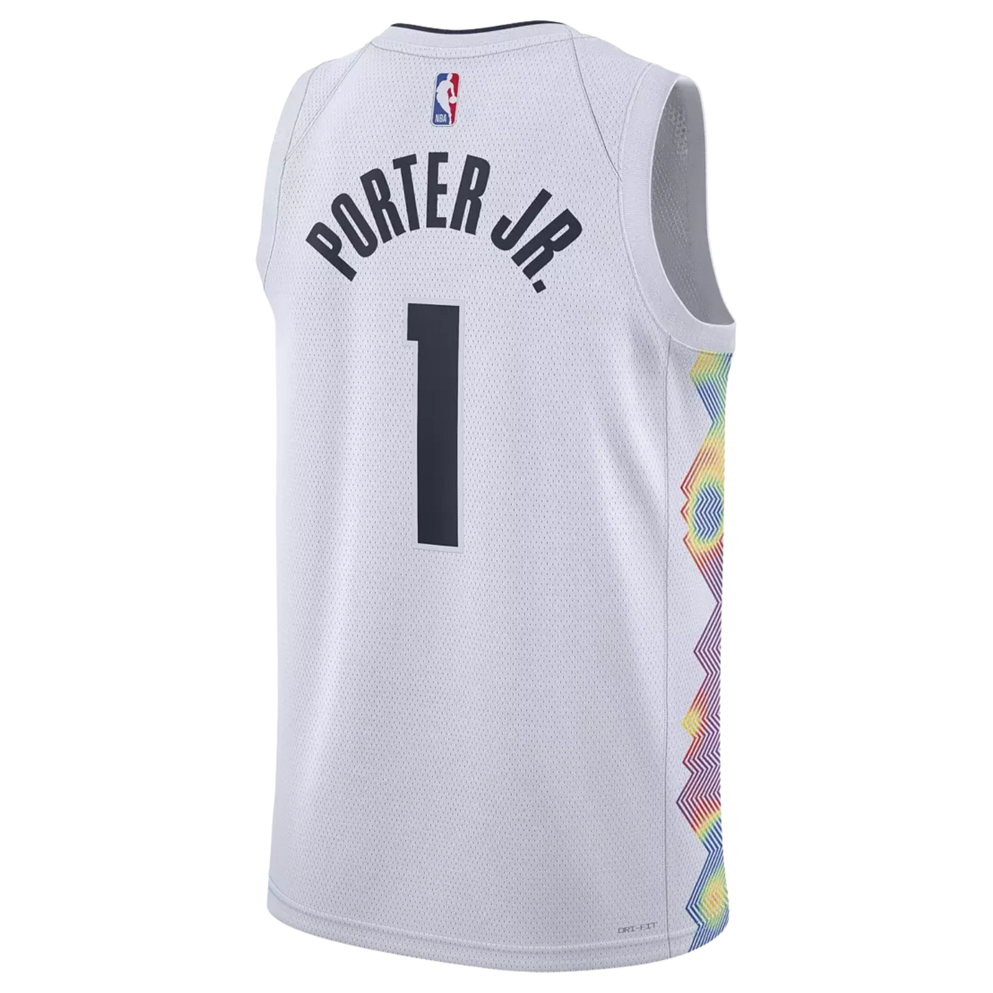 Michael Porter Jr. #1 Denver Nuggets White City Edition Jersey