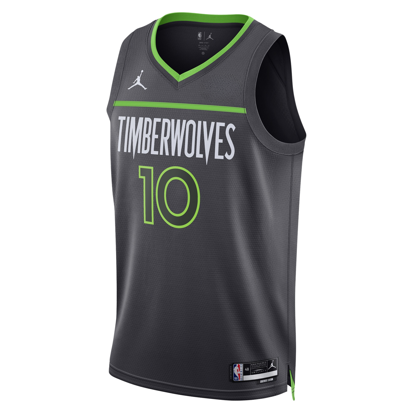 Conley #10 Minnesota Timberwolves Charcoal Statement Jersey