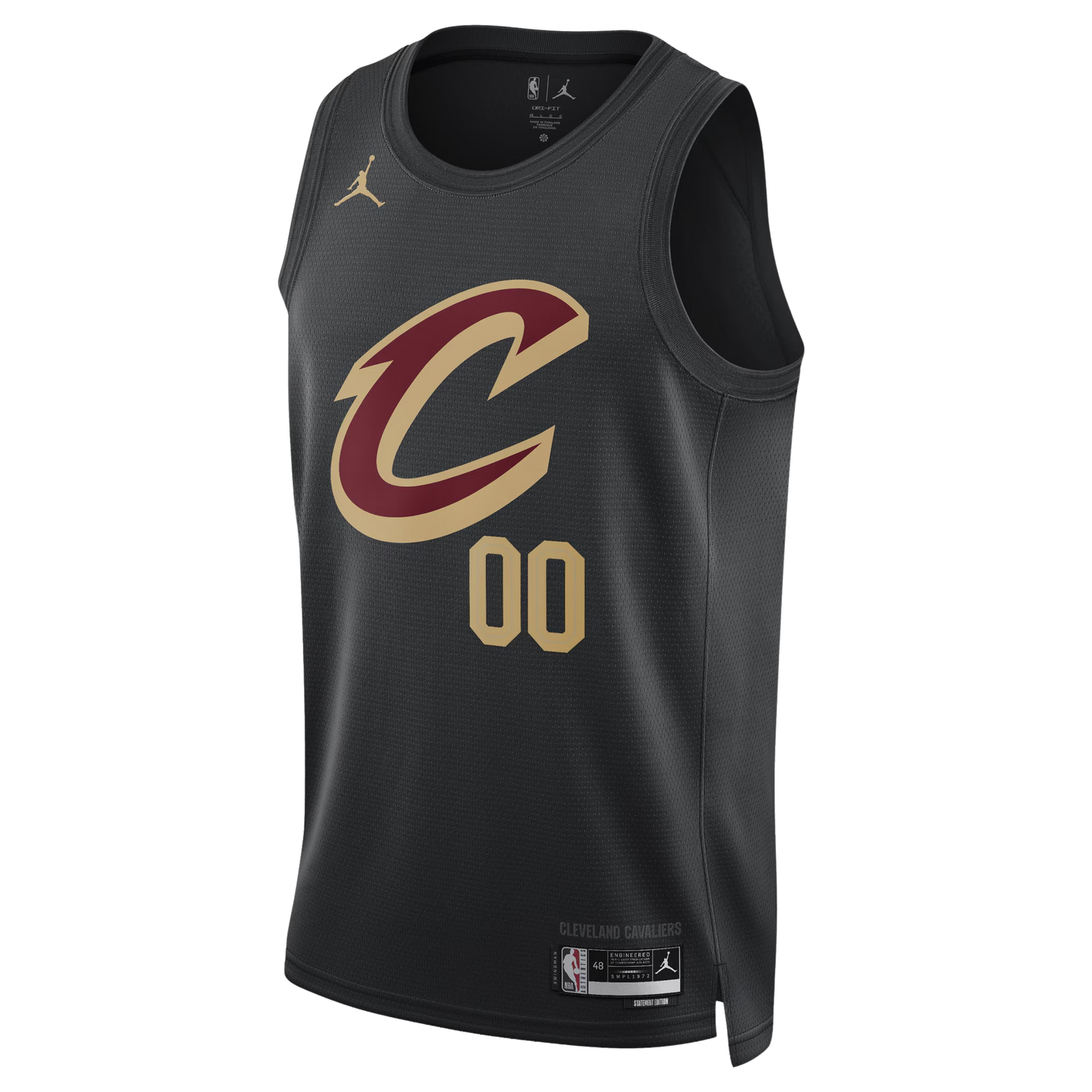 Personalized Cleveland Cavaliers Black Statement Jersey