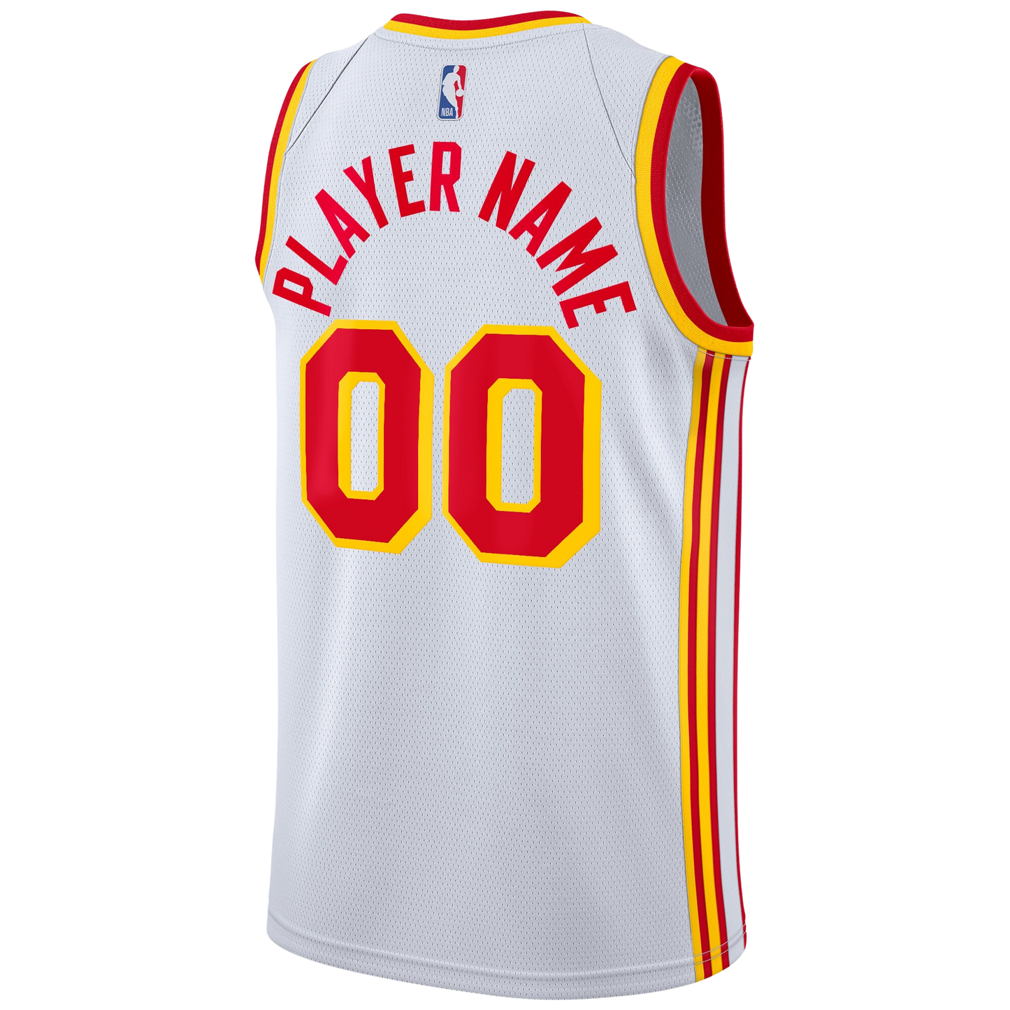 Personalized Atlanta Hawks White Association Jersey