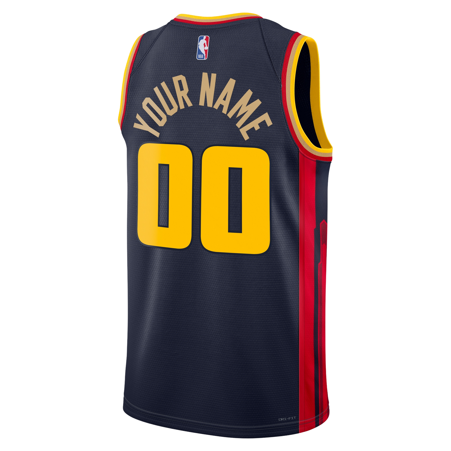 Personalized Golden State Warriors Navy City Edition Jersey