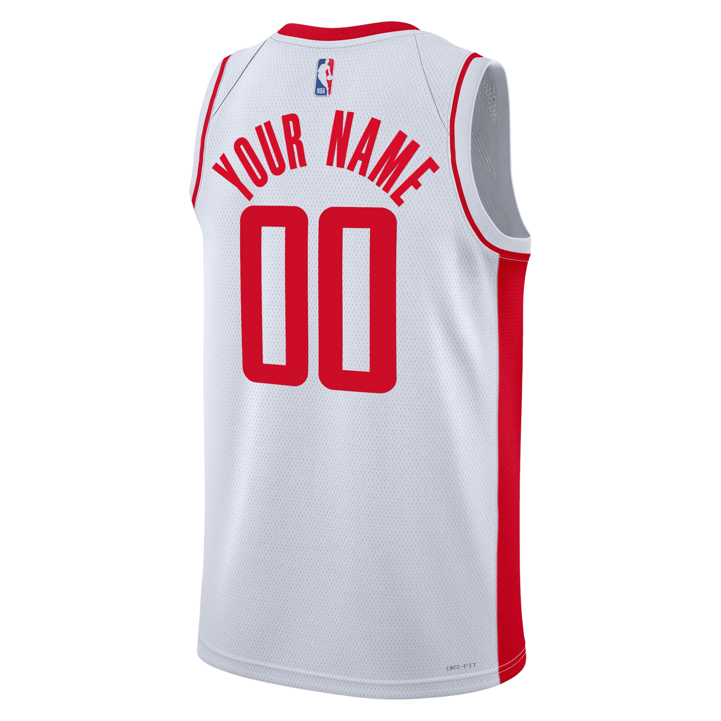 Personalized Houston Rockets White Association Jersey