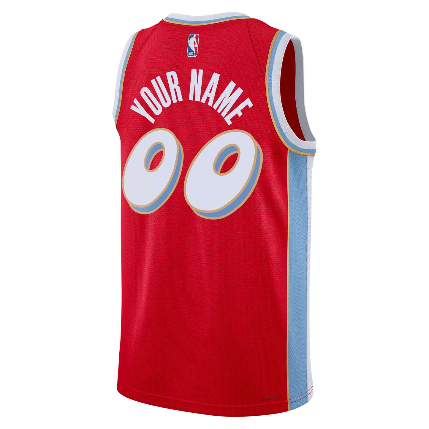 Personalized Memphis Grizzlies Red City Edition Jersey