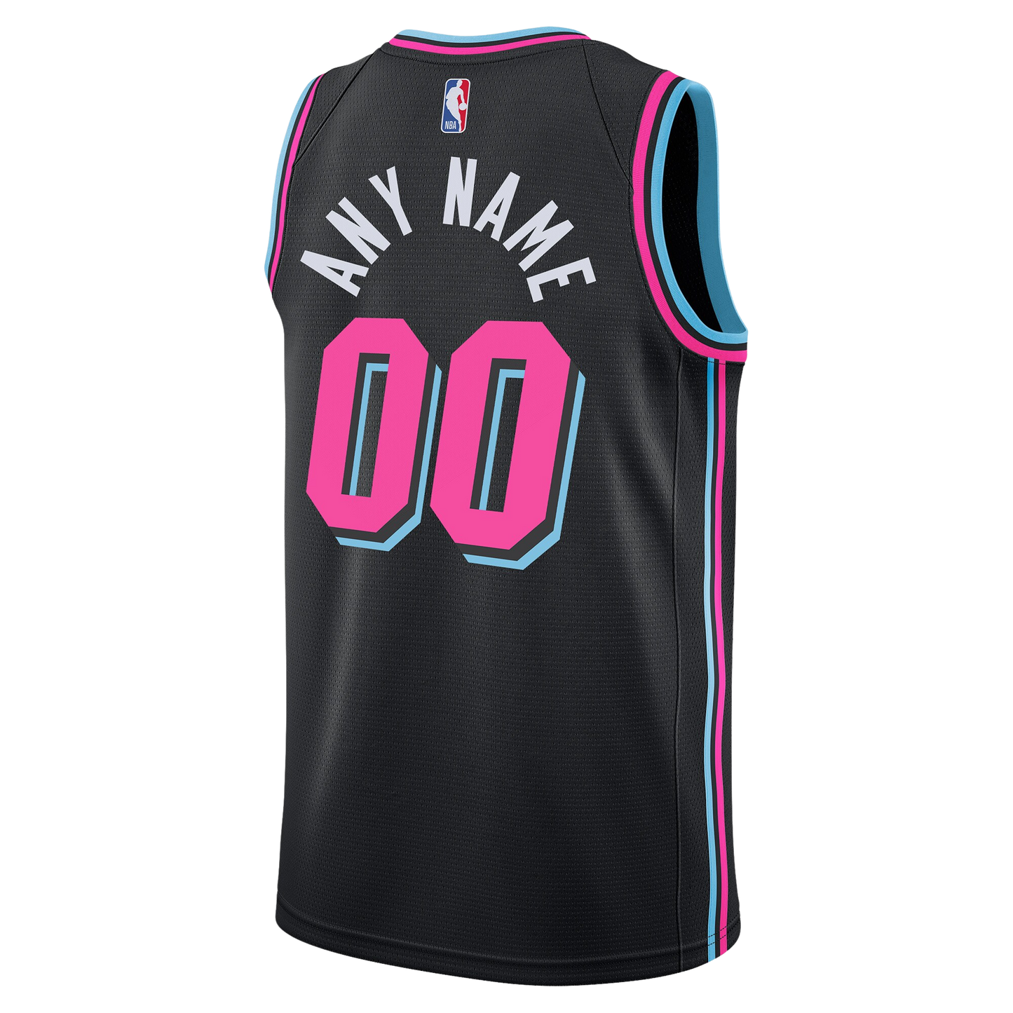 Personalized Miami Heat Black Vice Nights Jersey
