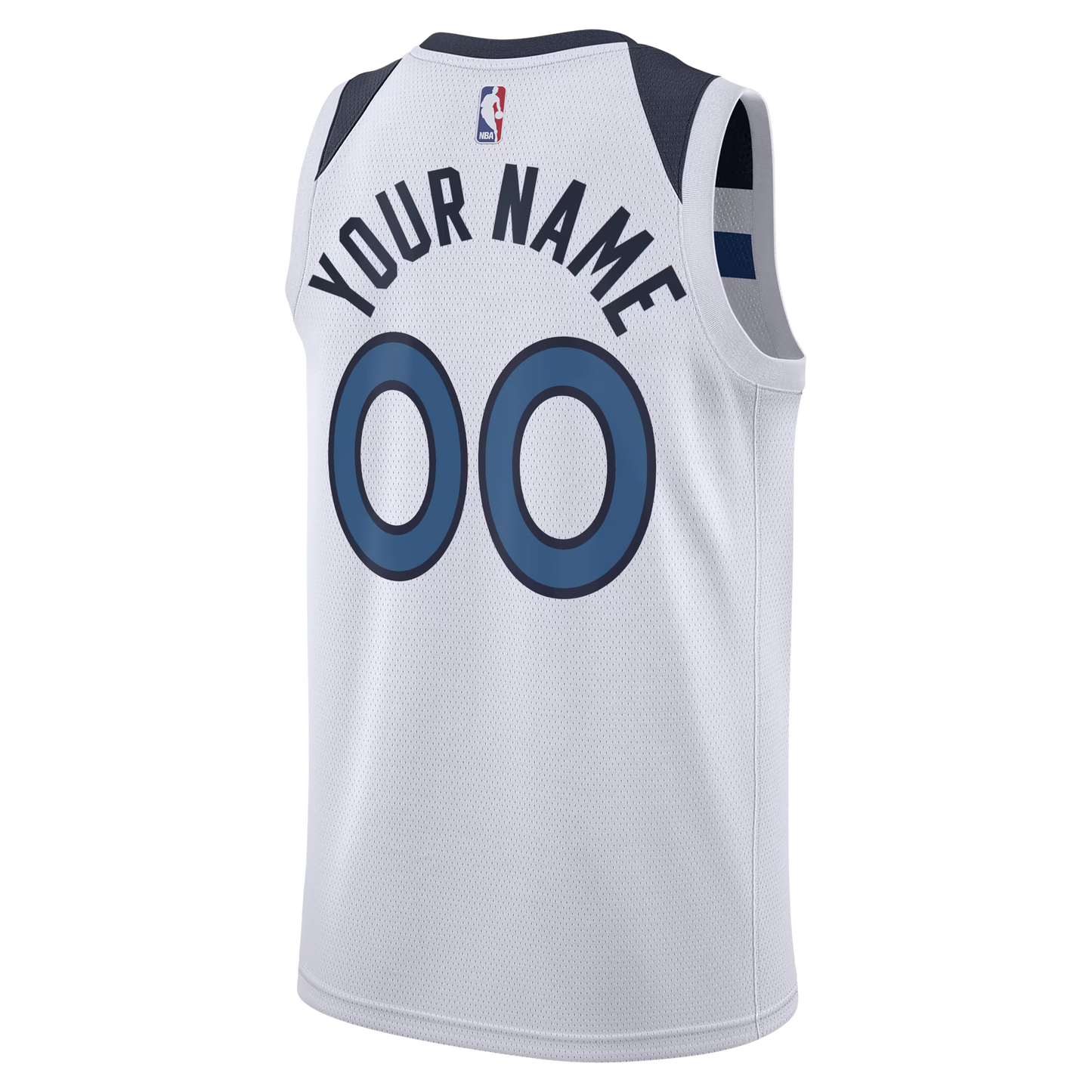 Personalized Minnesota Timberwolves White Association Jersey