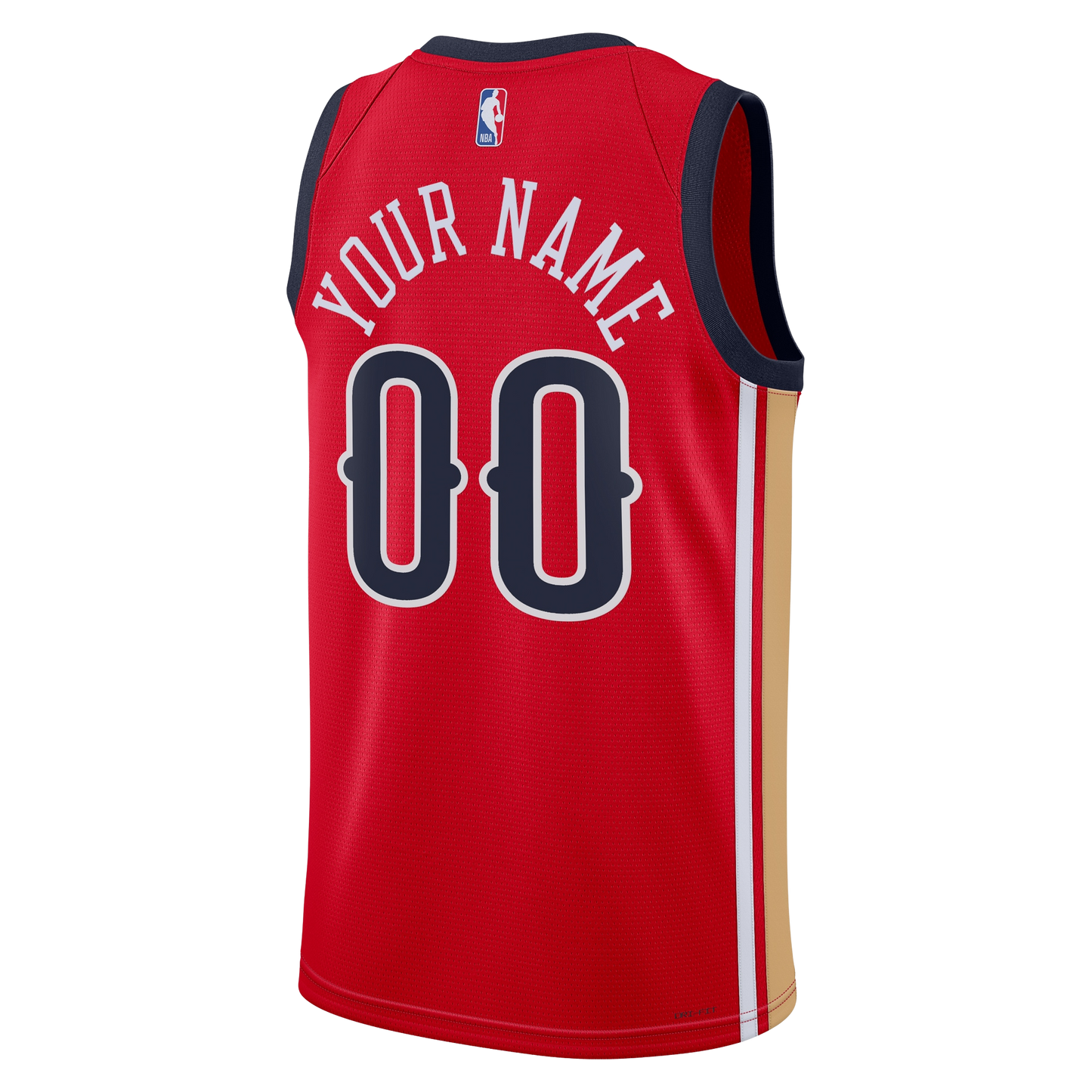 Personalized New Orleans Pelicans Red Statement Jersey